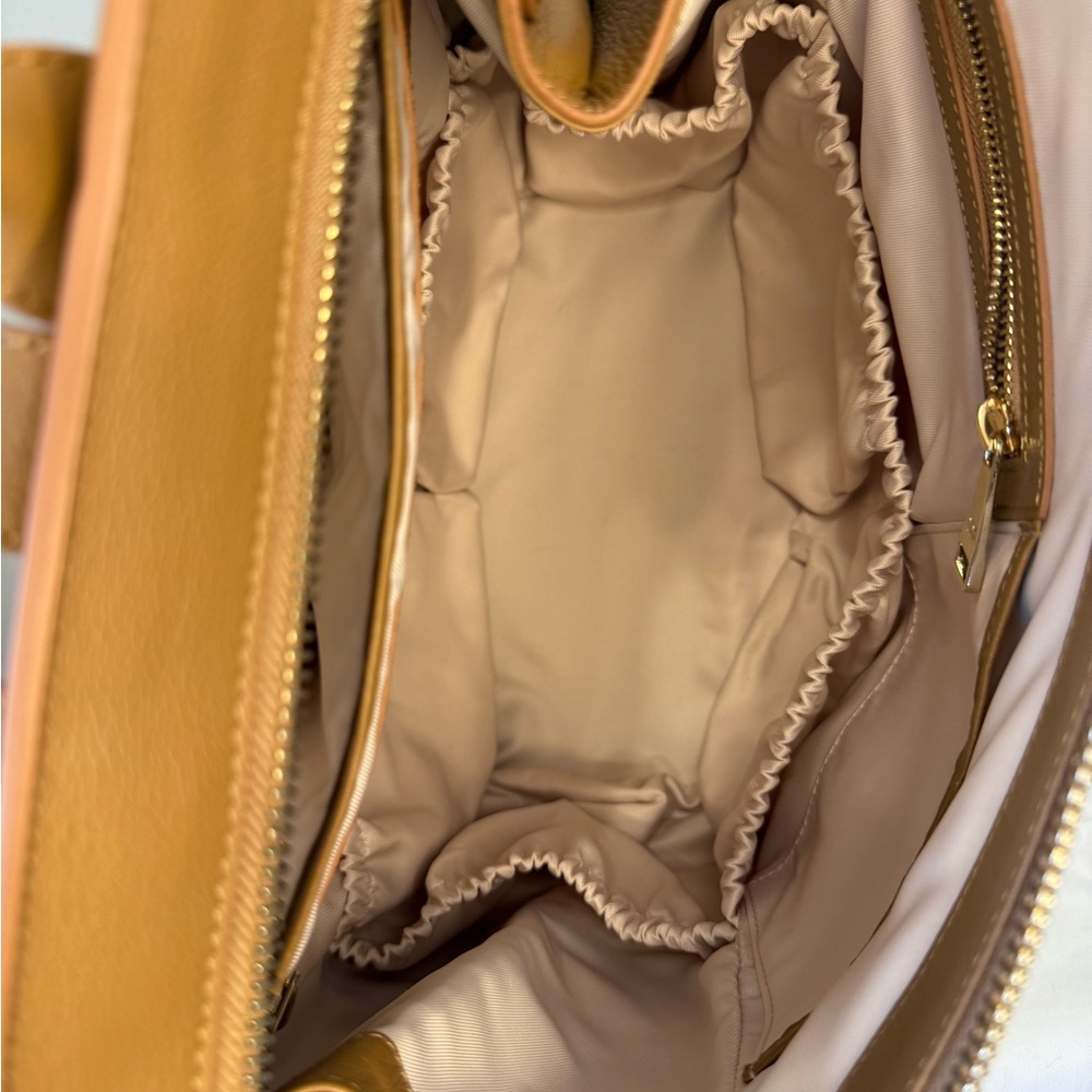 Mina Baie Harper Leather Full Baby Bag - Picture 6 of 10